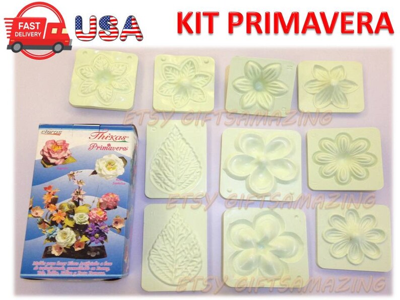 Flower Molds 3D KIT Foam Craft Moldes De Flores Foamy Eva Foam Etsy