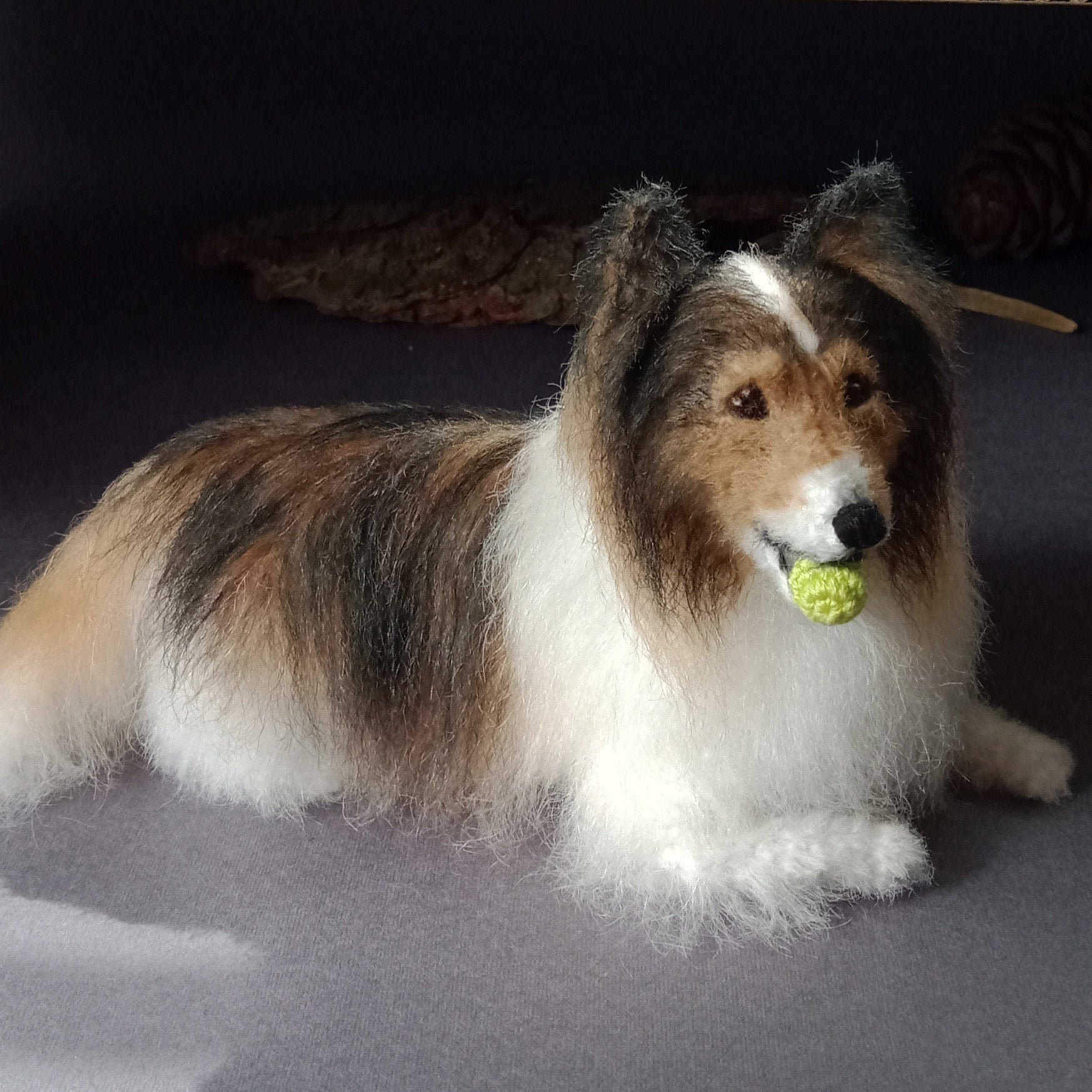 sheltie plush