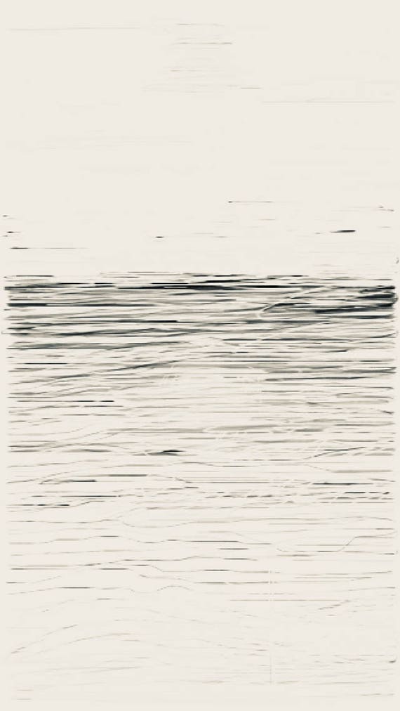 Tide 2 - Thames Estuary - Chalkwell Beach  - February 2018 - Minimalist Fine Art Print.