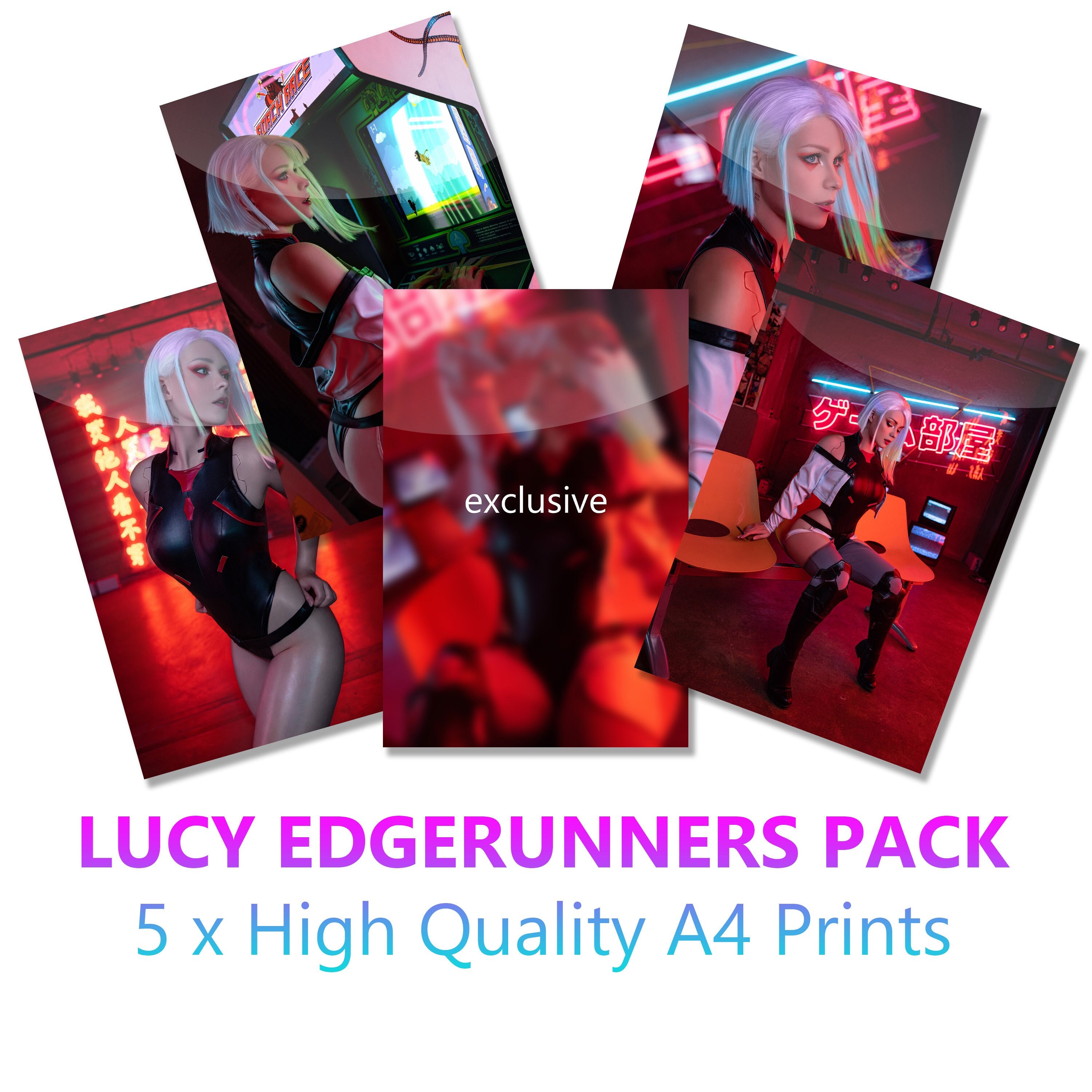 Lucy Cyberpunk Edgerunners Hie Deluxe Undressable Dakimakura