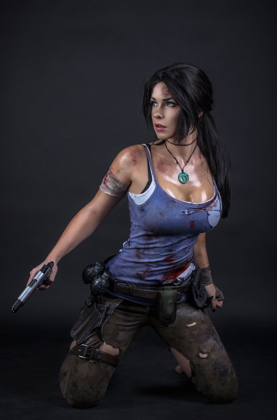 Tomb Raider Lara Croft Cosplay Print Etsy 