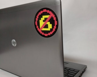 Ready Player One - No Sixers / No Suxors Vinyl Weatherproof Sticker Decal 3 x 3