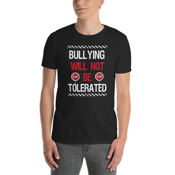 Stop Bullying Not Tolerated Anti Bullying Back To School Etsy Stop Bullying Not Tolerated Anti Bullying Back To School Etsy