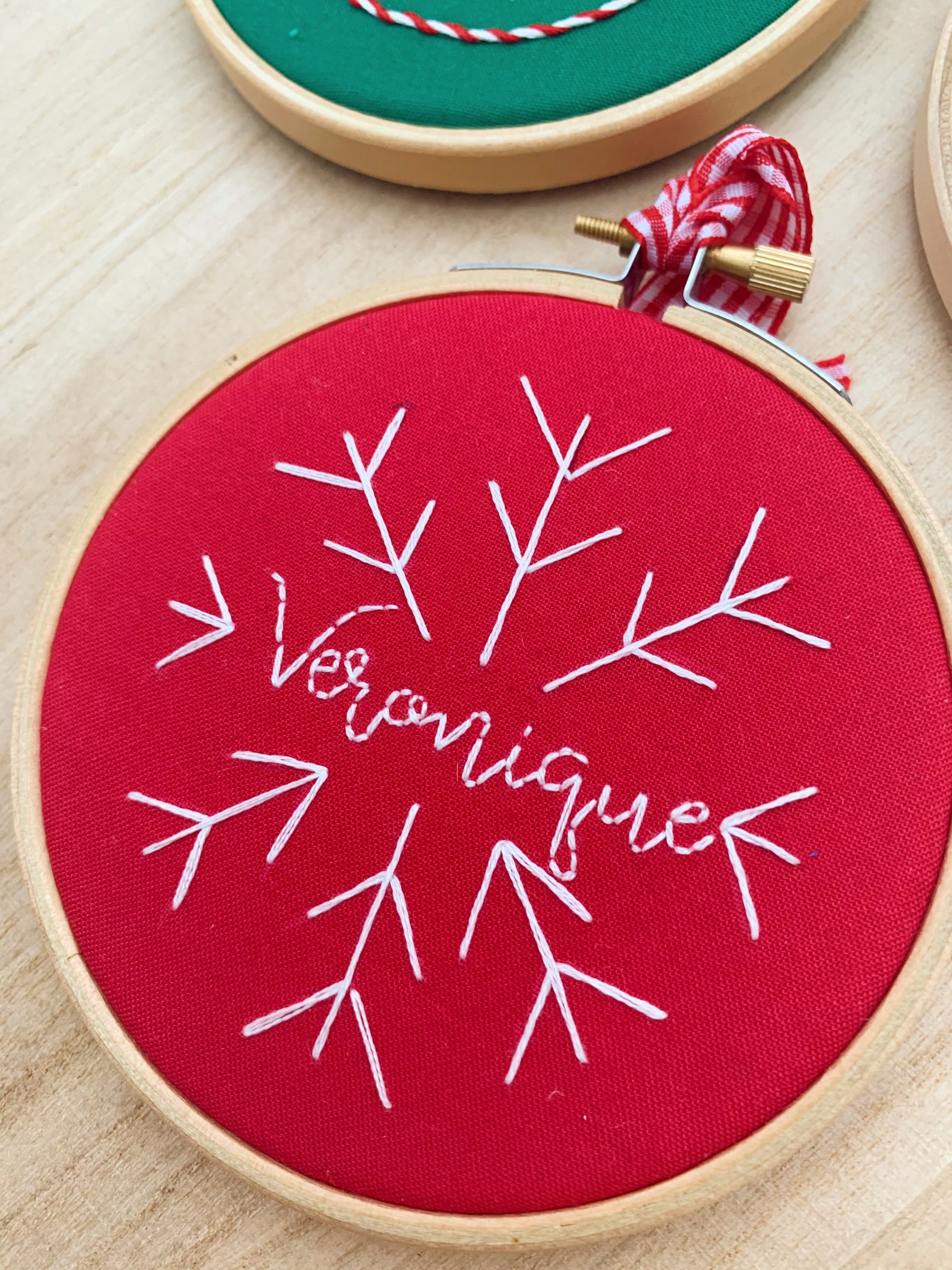 Personalised Christmas Decoration Christmas Tree Name | Etsy