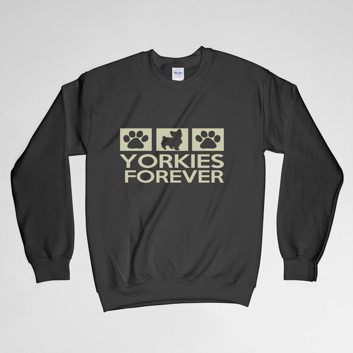 Yorkie Sweater Yorkie Sweatshirt Yorkies Forever Yorkie | Etsy