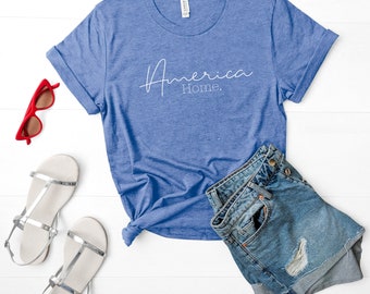 Home State Shirt | State Love | America Pride | State Pride | Home | Gift Idea |
