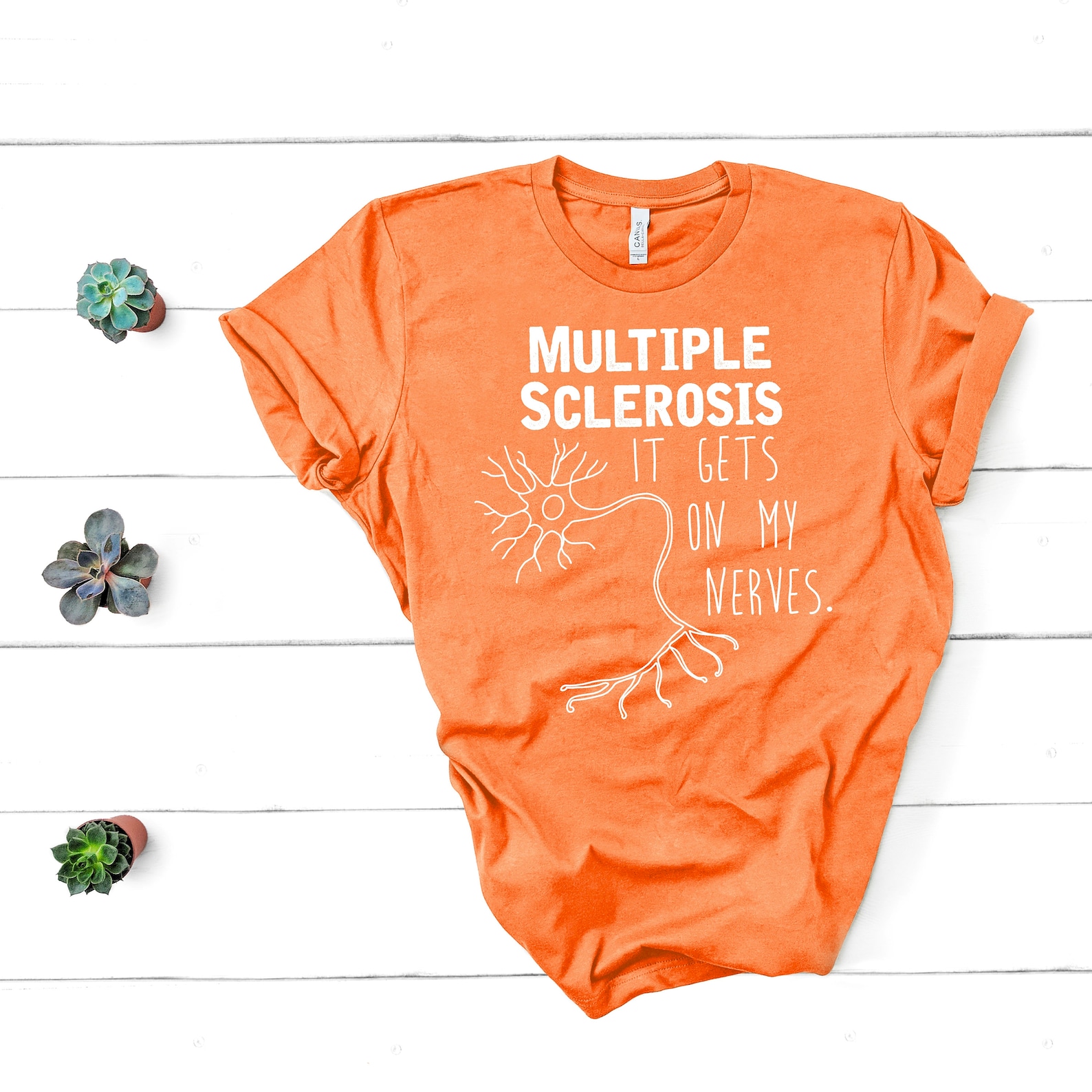Multiple Sclerosis Tee Shirt Funny MS Shirt Multiple Etsy