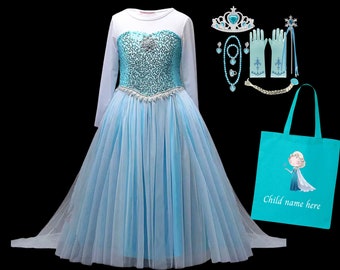 anna elsa dress