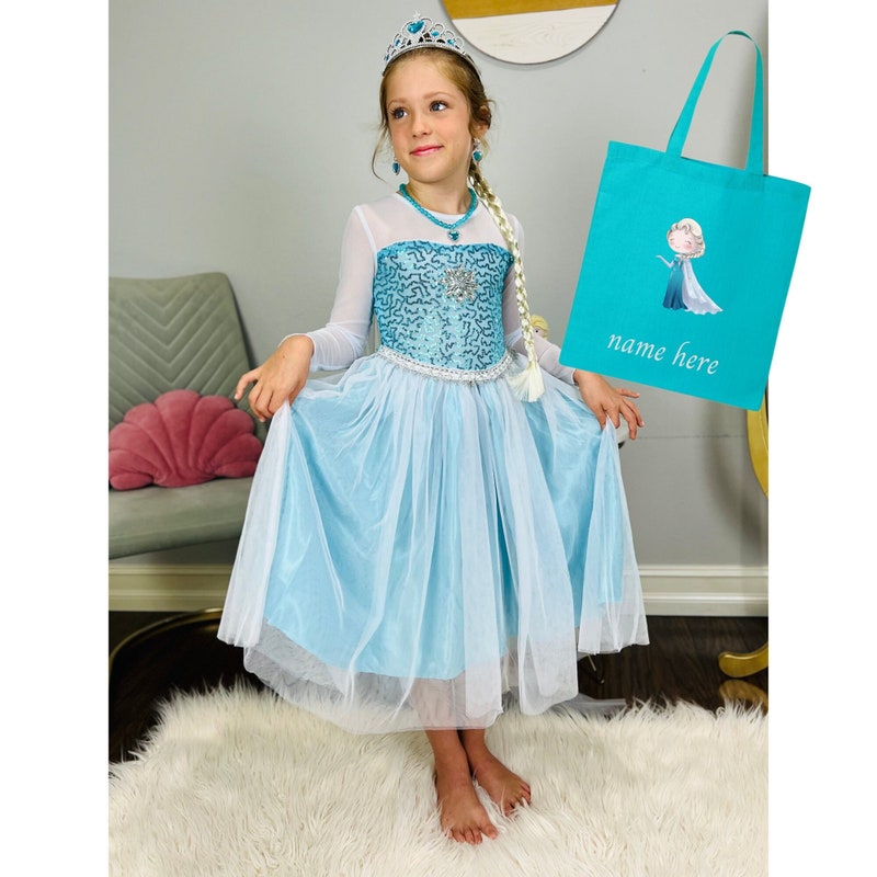 Frozen Elsa Dress Etsy