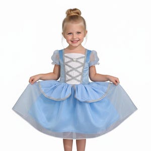Cinderella dress Princess costume Cinderella dress-up image 3