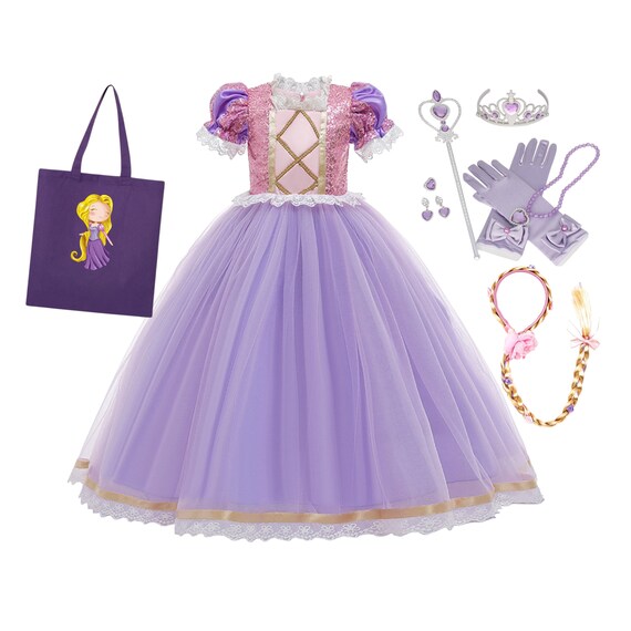 rapunzel dress up costume