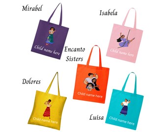 Encanto Purse & Personalized Tote, Encanto Mirabel, Encanto Isabela, Encanto Luisa, Encanto Dolores, Encanto Madrigal Family