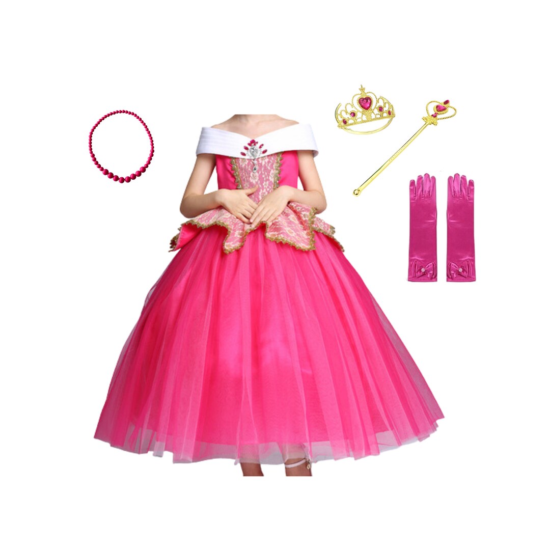 Vestido De La Bella Durmiente Para Niñas, Traje De Navidad De Princesa Aurora, Vestido De Boda Rosa, Disfraz De Carnaval AliExpress Vestido De La Bella Durmiente Para Niñas, Traje De Navidad De Princesa Aurora, Vestido De Boda Rosa, Disfraz De Carnaval AliExpress