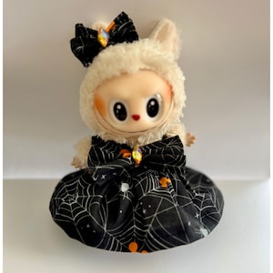 Labubu clothes Labubu outfits Labubu dress for Labubu outfit custom Labubu Halloween dress Labubu Halloween costume