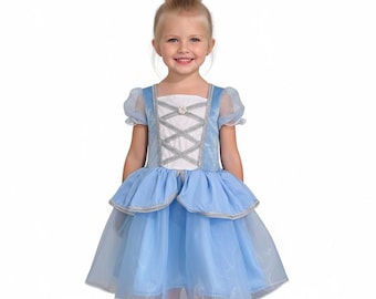 Cinderella Kleid Prinzessinnenkostüm Cinderella Dress-up