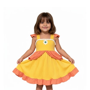 princess peach dress etsy Princess Peach Dress