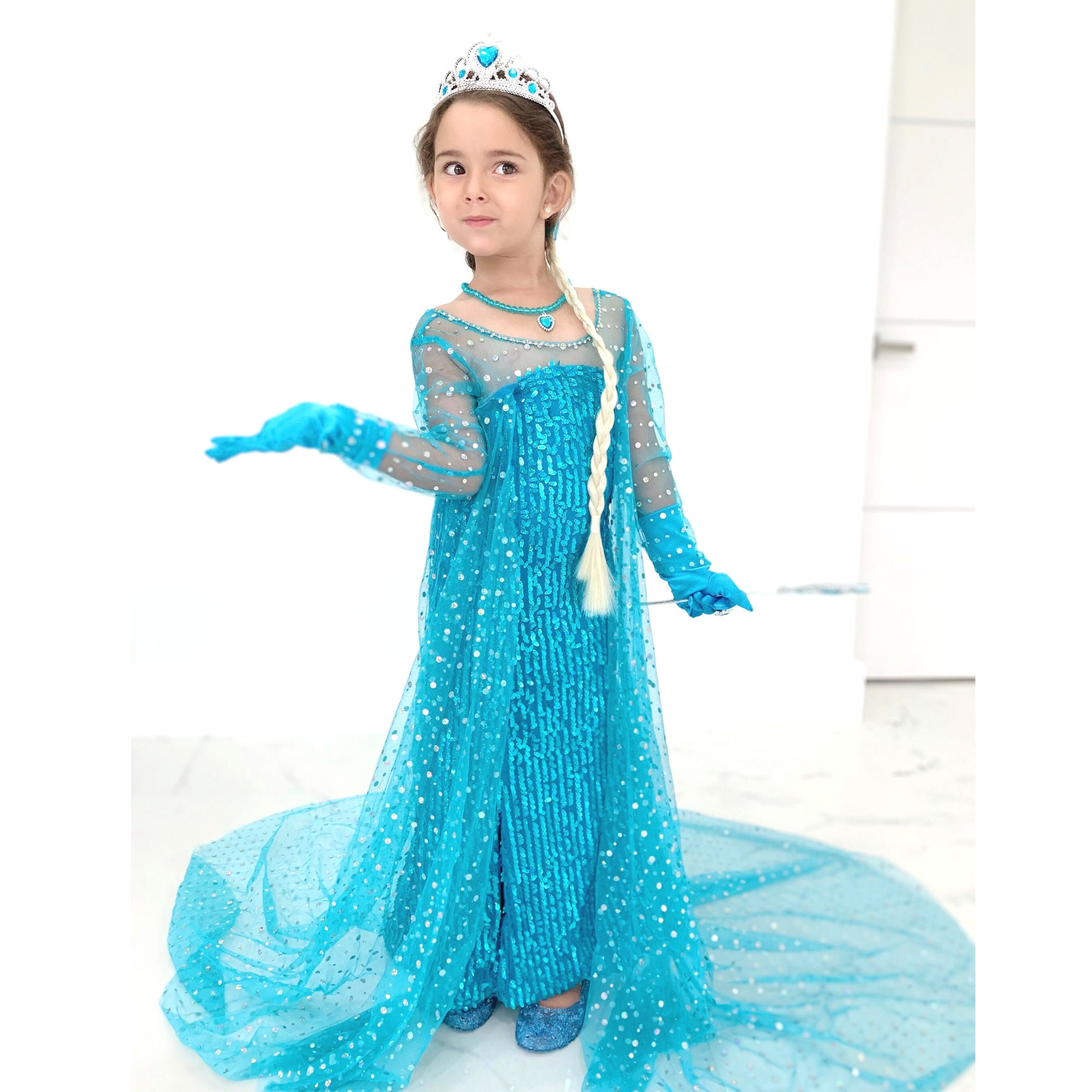 Elsa Dress Elsa Costume Ice Queen Dress Tote Bag Frozen - Etsy