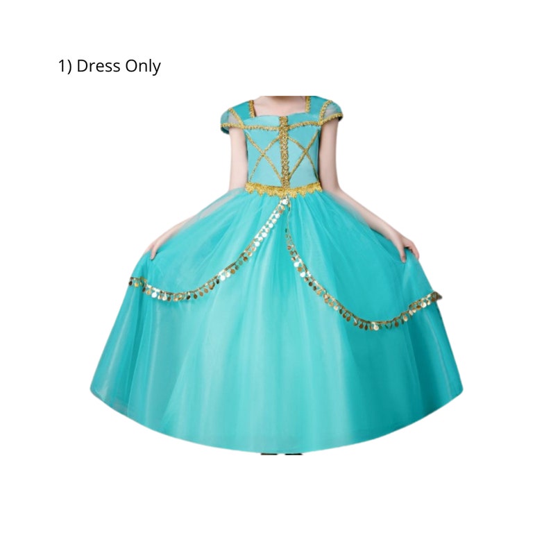 Princess Jasmine Dress Aladdin Princess Jasmine Dress Etsy