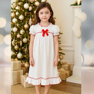 Clara Nutcracker dress Christmas Eve cotton dress Clara cotton dress Clara Nutcracker Christmas morning dress