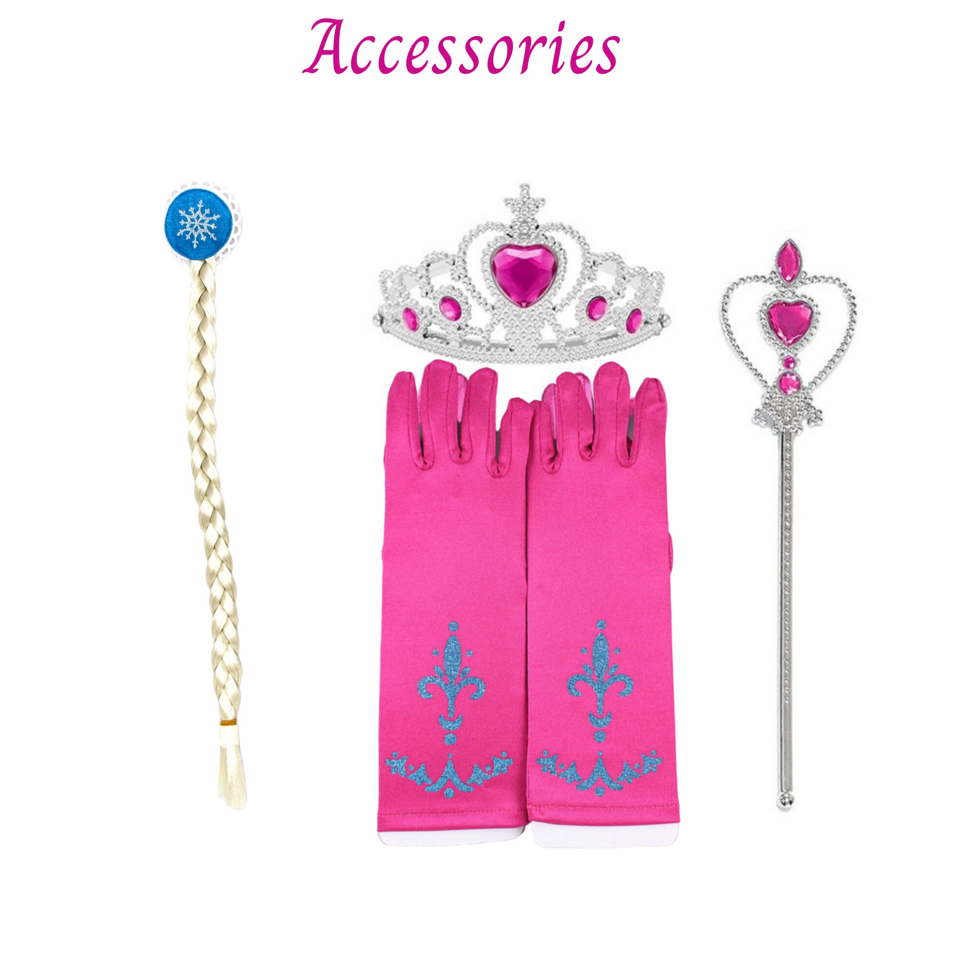 Frozen Elsa Pink Accessories Gift Set Elsa Accessories Wand Etsy