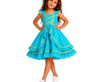 Princess Jasmine Aladdin princess dress, Jasmine dress up costume