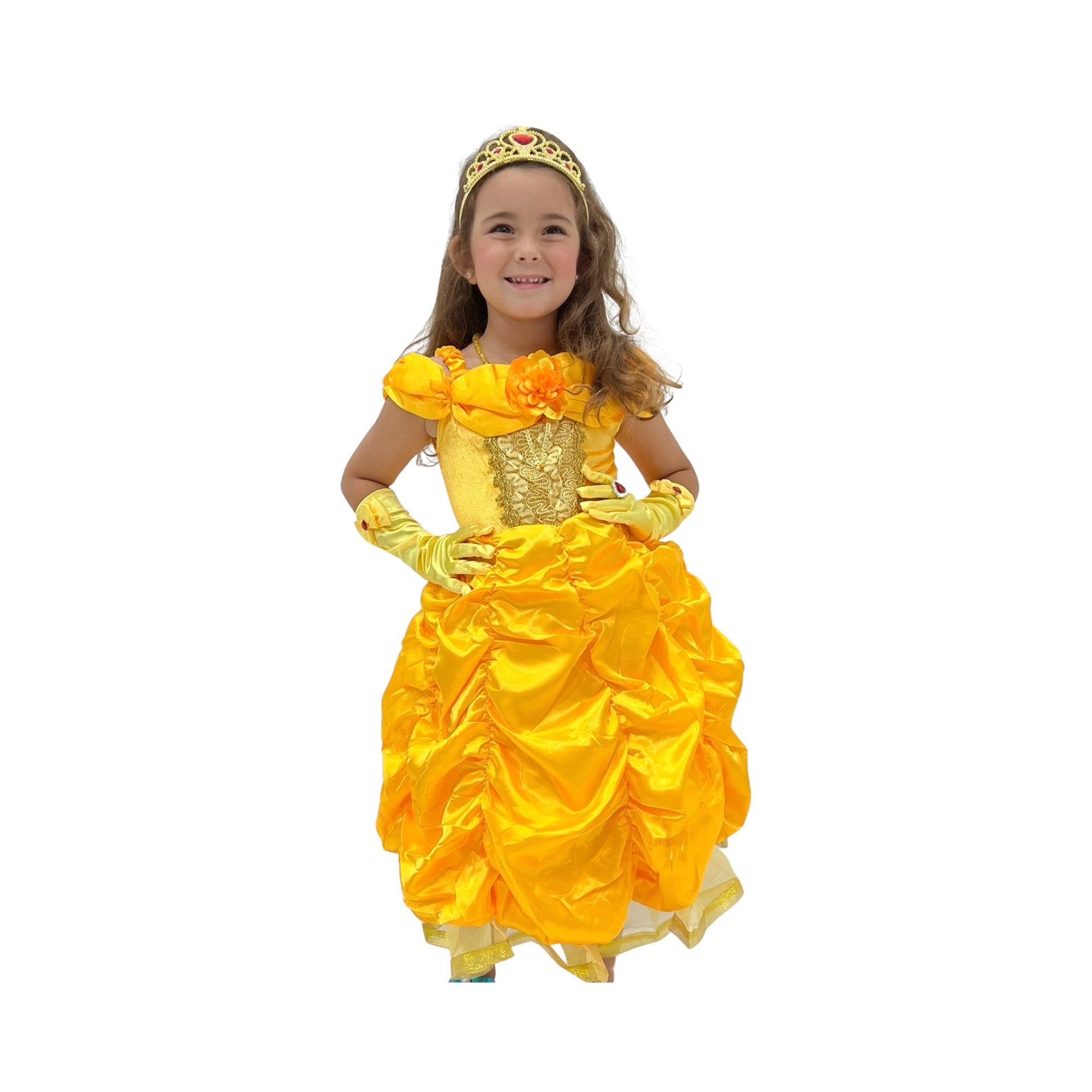 Princess Belle Dress Beauty and the Beast Princess Dress Etsy