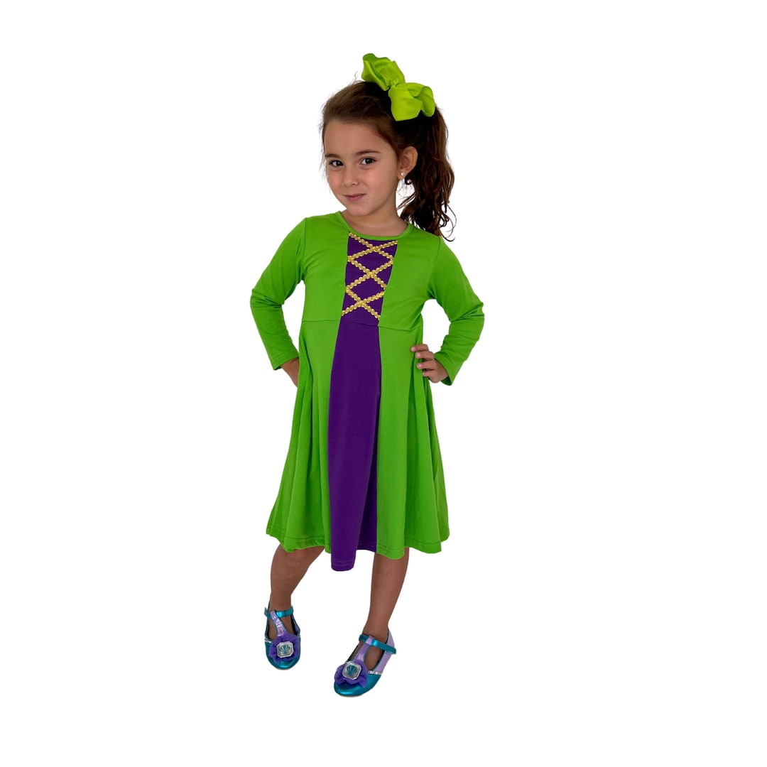 Hocus Pocus Winnie Witch Dress, Hocus Pocus Girls Dress, Winnie Costume, Hocus Pocus Costume