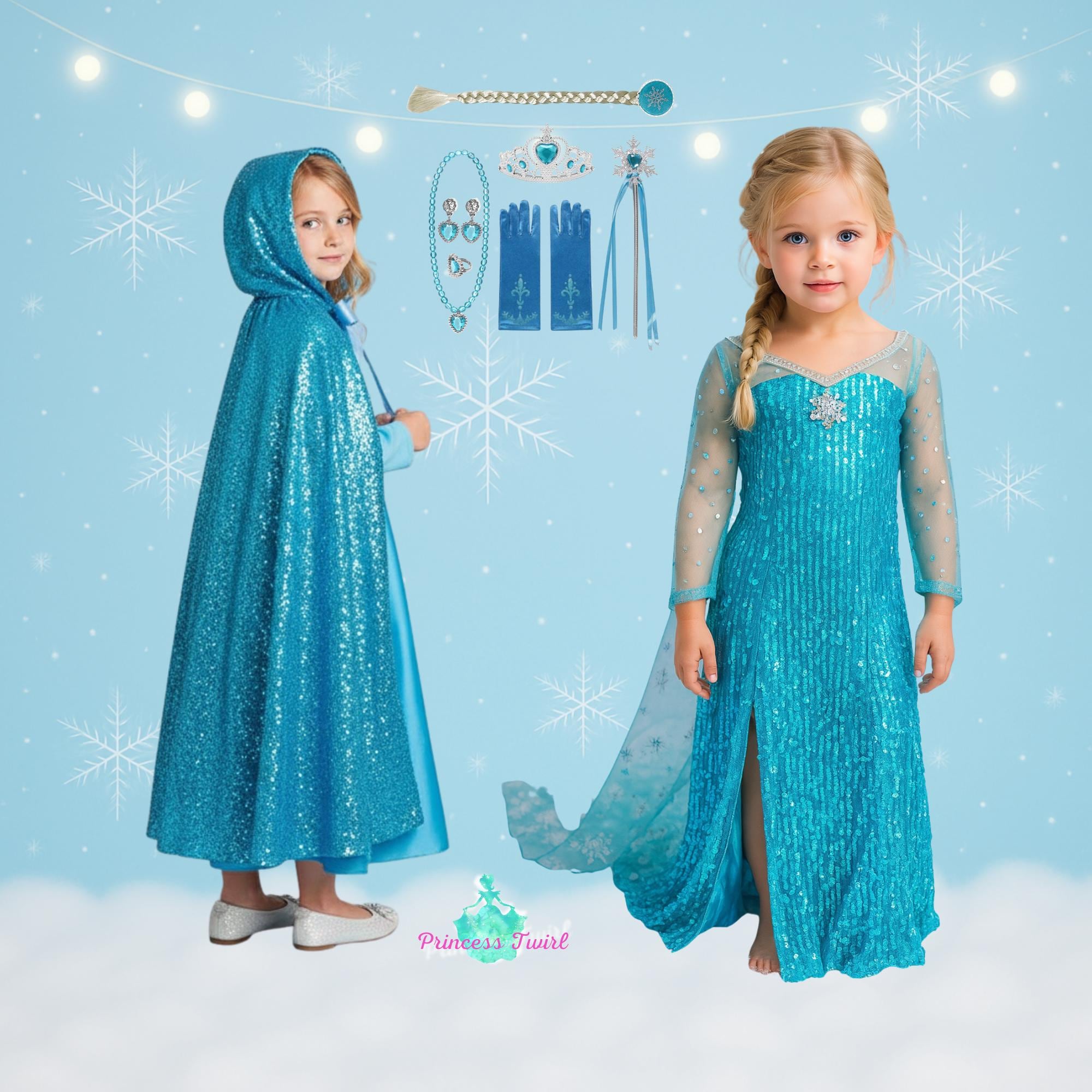 Special Edition Elsa Frozen Personalized GIFT SET Ice Queen Elsa Combo ...