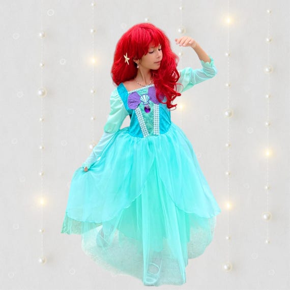 Ariel Dress for Girls Toddlers Little Mermaid Ariel Costume Mermaid Birthday & Dress up Outfit Princess Dress Up - Etsy New Zealand Ariel Dress for Girls Toddlers Little Mermaid Ariel Costume Mermaid Birthday & Dress up Outfit Princess Dress Up - Etsy New Zealand