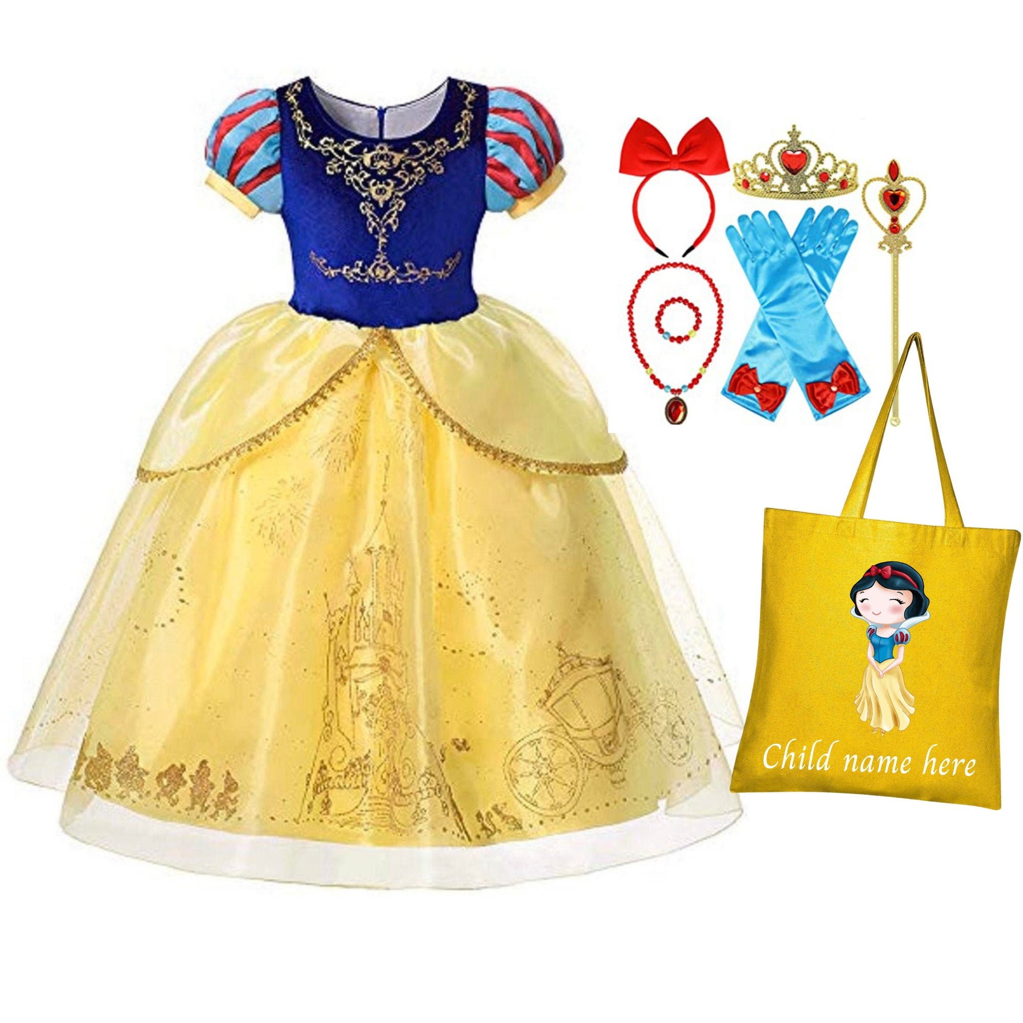 snow white dress up dress