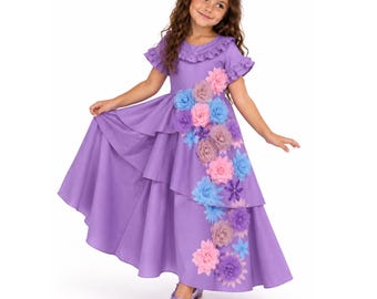 Isabela Encanto dress Isabela Princess Floral Dress NEW DESIGN