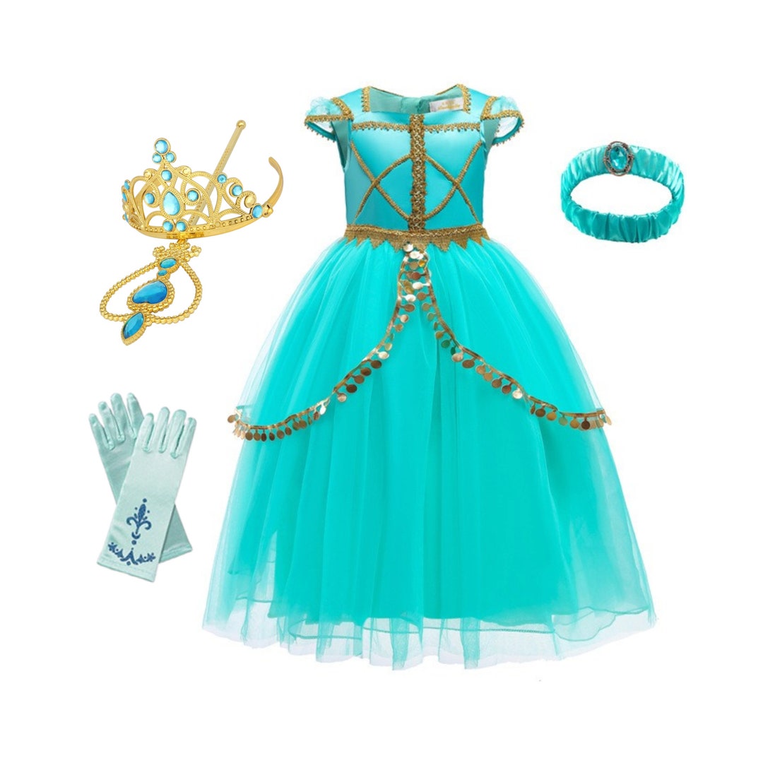 Princess Jasmine Dress Aladdin Princess Jasmine Dress Etsy