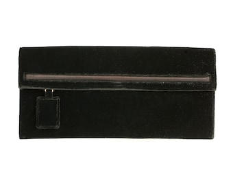 BAG BY JOSEF Black Velvet Vintage Clutch