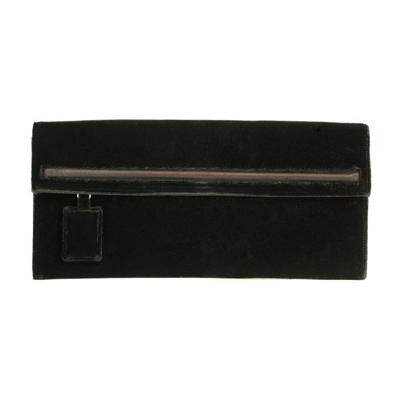 Tasche von JOSEF schwarz samt Jahrgangs Kupplung