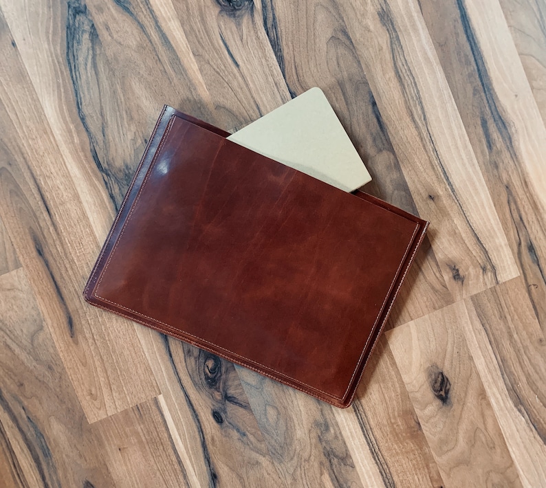 Handmade Brown Leather Laptop Sleeve Brown Leather Laptop Sleeve Leather Laptop Case