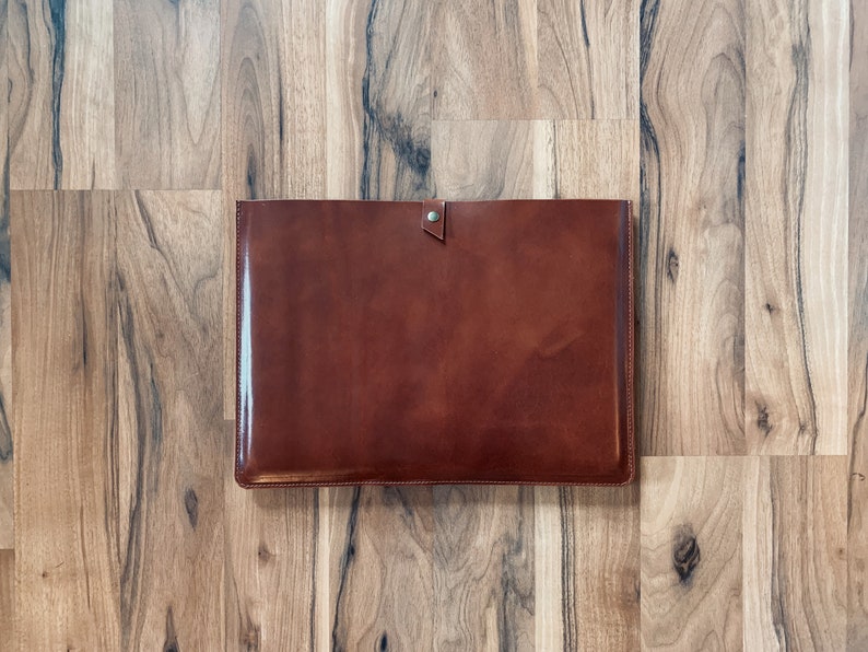 Handmade Brown Leather Laptop Sleeve Brown Leather Laptop Sleeve Leather Laptop Case