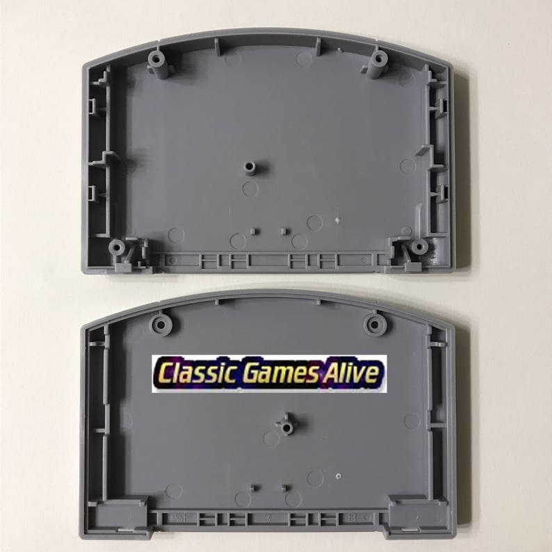 N64 Replacement Case Cartridge Shell Zelda Gold and Gray Color