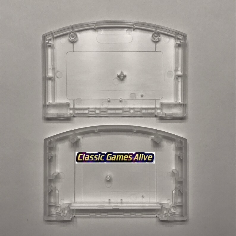 N64 Replacement Case Cartridge Shell Zelda Gold and Gray Color