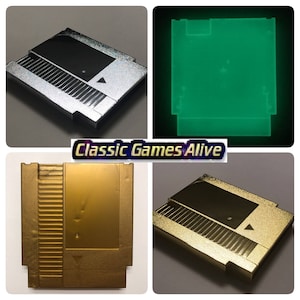 NES 交換用ケース カートリッジ シェル - 透明カラー、ゴールド、シルバー (Raspberry Pi)
