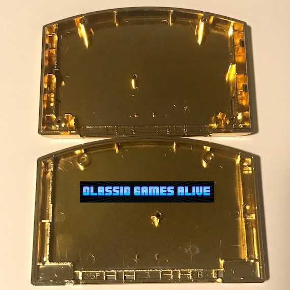 Legend of Zelda Game Case Cartridge - Gold Platinum (metal