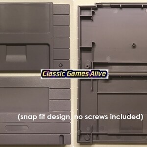SNES Replacement Case Cartridge Shell - Transparent COLOR TOP Quality ...