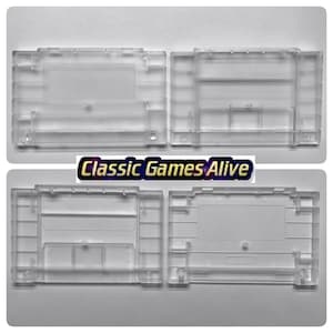SNES Clear Transparent game case