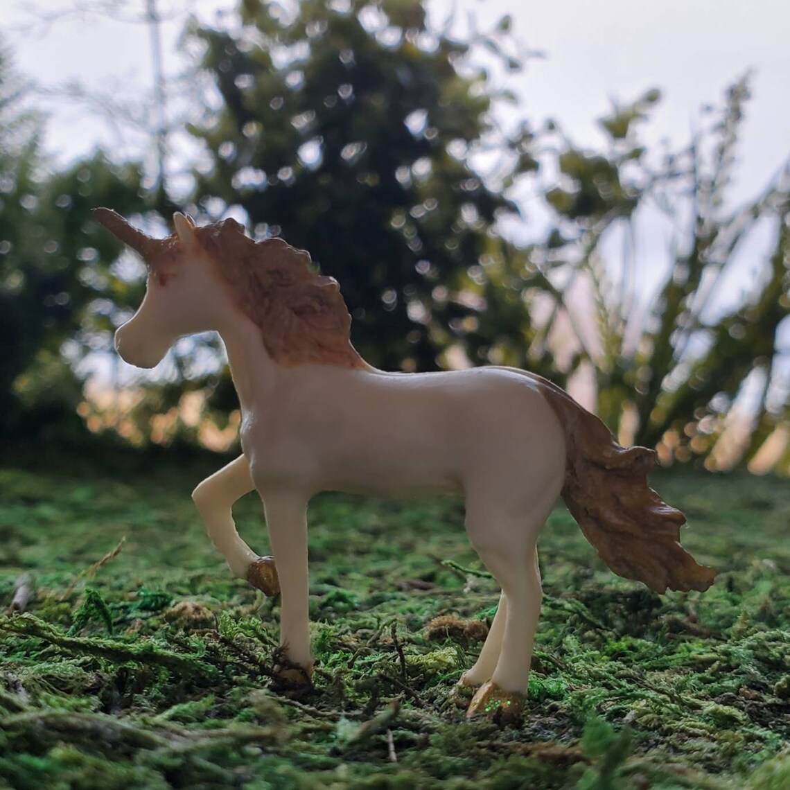 Fee Garten Miniatur Einhorn Hand Made Miniatur Tiere