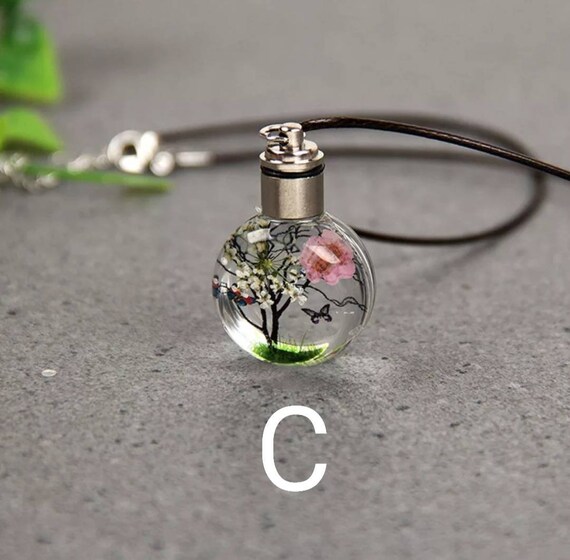Luminous Dried Flower Light Pendant 