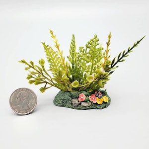 Magical Fairy Garden Display Piece Miniature Fairy Garden Foliage Miniature Animals Fairies Fairy Flowers Fairy Garden Landscape Flower