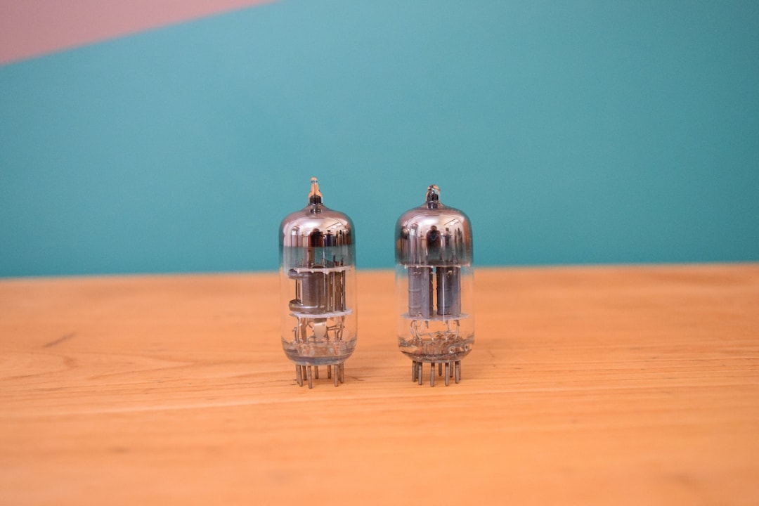 Medium Vacuum Tubes Two Electron Tubes Pair Vintage Diodes Etsy