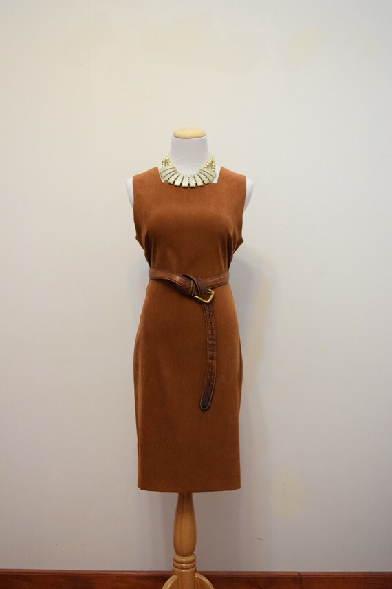 La Redoute Microsuede Sheath Dress | Made in Canad