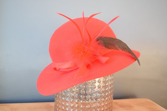 M’sieu Leon Women’s Felt Hat Made In Canada Vintage 1970s M main image 4