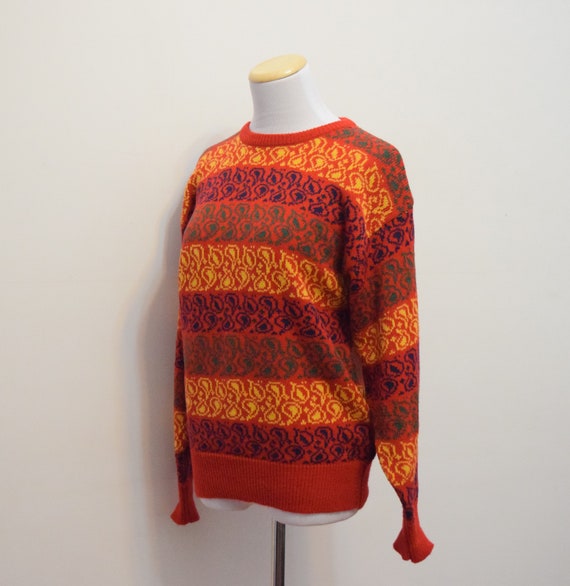 Striped Men's Sweater | Ugly Sweater Party | Pais… - image 3