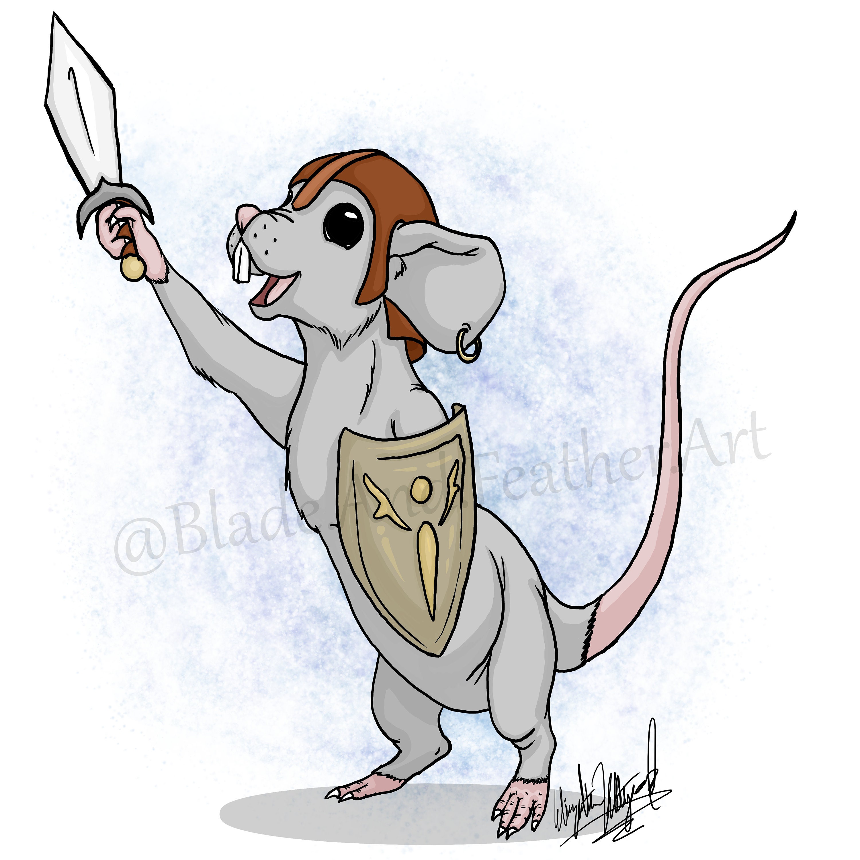Mouseling Knight Mouse Knight - Etsy